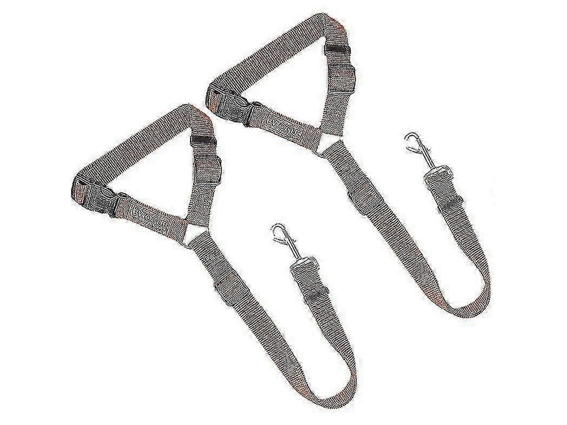 Cinto de Segurança Ajustável para Cães em Carro com Protetor Elástico, Animais Estimação, Arnês Cães. GOKOCO