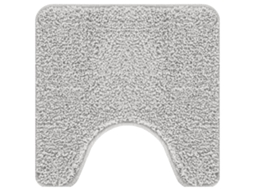 Conjunto 1 Tapete De Banho Vidaxl Cinzento Polipropileno (50 X 50 Cm)
