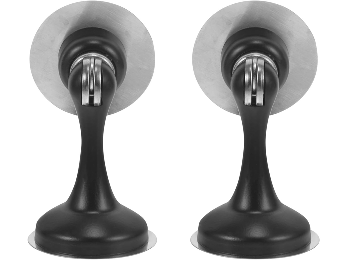 Conjunto De 2 Batentes De Porta Magnéticos Em Aço Inoxidável, Batentes De Porta Decorativos.
