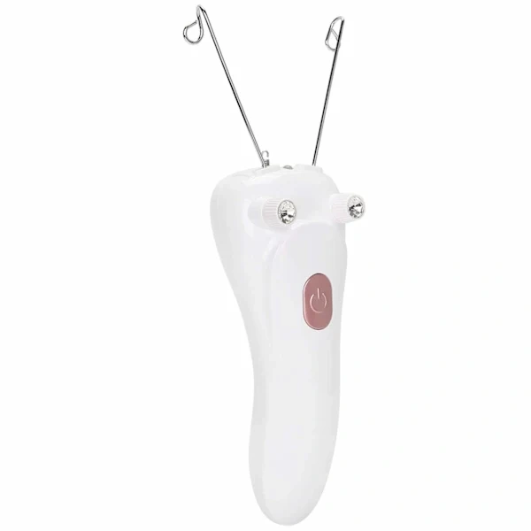 Depilador Elétrico Com Fio De Algodão (rosa)