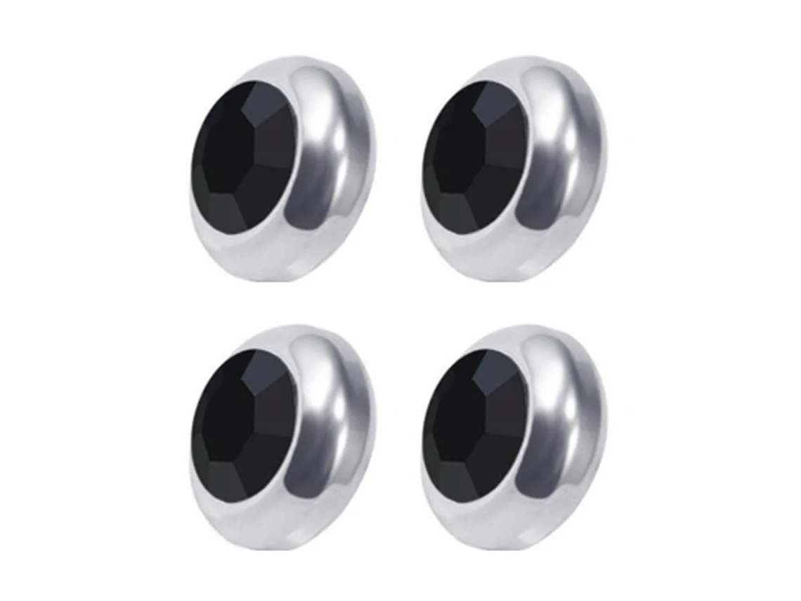 Mali 4pcs Brincos Magnéticos Magnetoterapia Simples Design Acupressão Emagrecimento Universal