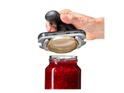 Abridor De Latas Para Cozinha, Abridor Manual Ajustável Com Cabo Ergonômico Para Garrafas E Tampas De Potes Conserva