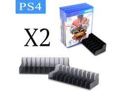 Suporte para armazenamento de cartuchos de jogos (PS4)*