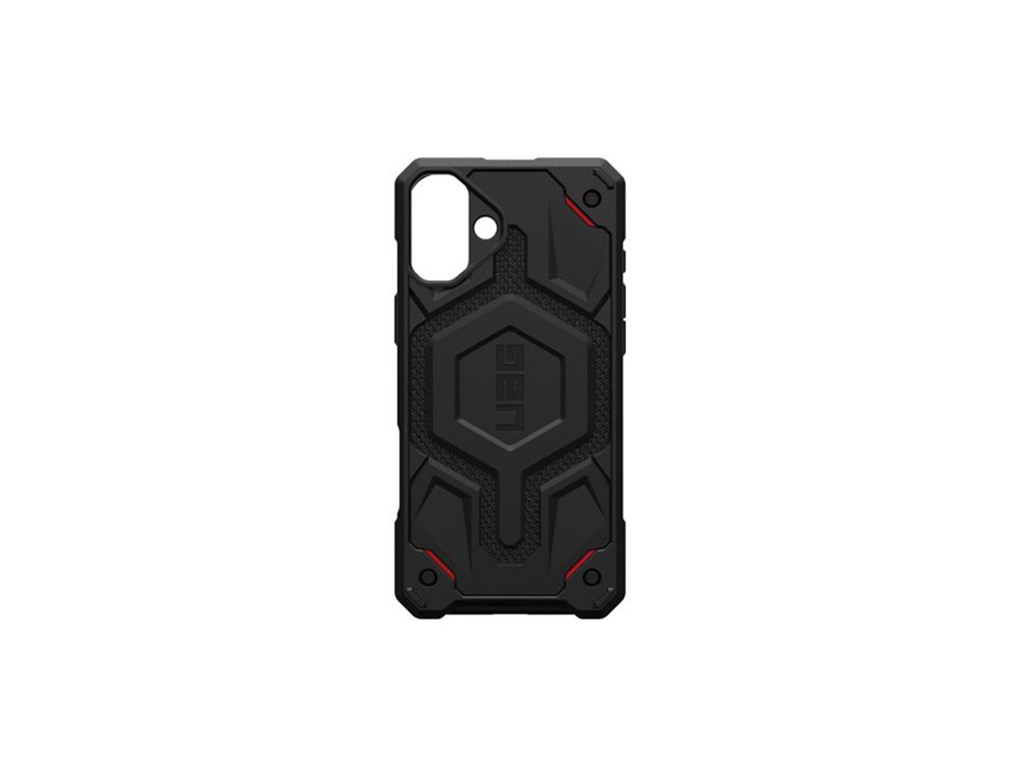 Capa Magsafe Monarch Ultra Para Iphone 16 Plus Uag Pele Resistente Preto