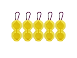 Urbannova-capinha De Silicone Para Bola De Golfe Amarela 5 Peças