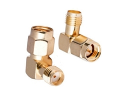 Conjunto De 3 Peças adaptador Conector Rf Rp-sma Macho Para Rp-sma Fêmea Em Ângulo Reto Rp-sma-jk Para Transmissão De Sinal De Antenas Drones Fpv Rc