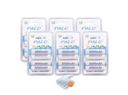 Baterias Recarregáveis Palo Aa, Capacidade De 3000mah, Pacote Com 24 Peças,24pcs Aa Battery Oem