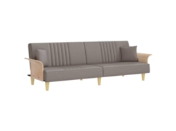 Sofa Bed, Sofa Beds Vidaxl Cinzento-acastanhado Tecido (n/a)