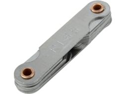Conjunto De Medidores Raio Para Usinagem Metais R1-80mm, Ferramenta De Medição Gabarito Filete Em Aço Inoxidável Para