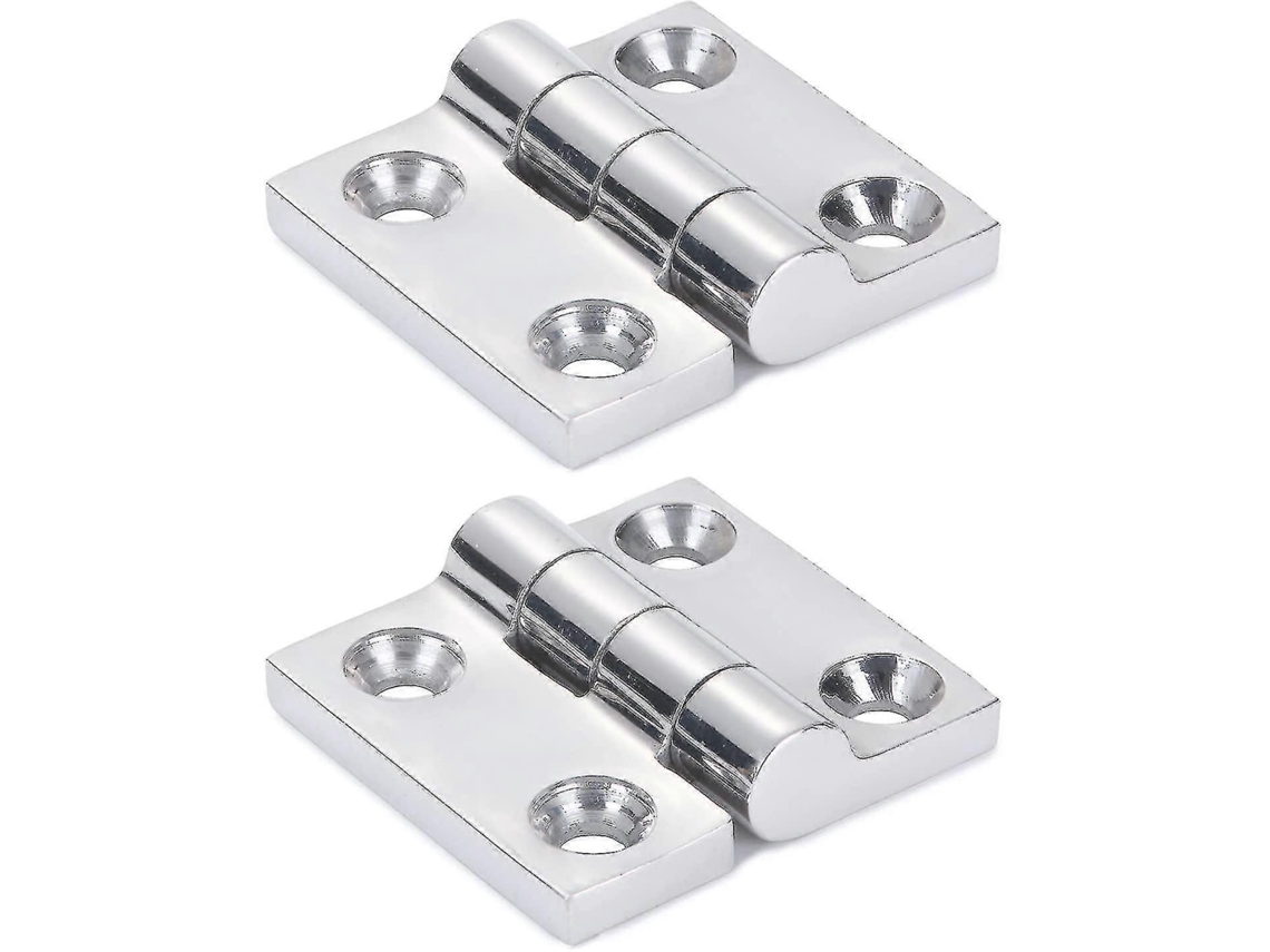 Bisagras de Acero Inoxidable 316 para Barcos Y Cabinas, 50x50mm, 2 Piezas, Resistente a La Corrosión Y Duradera