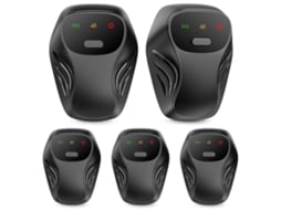 Repelente Ultrassônico de Pragas 5 Peças, Anti ratos e Mosquitos, com 3 Modos, Elétrico para Casa e Escritório STELASPLEN