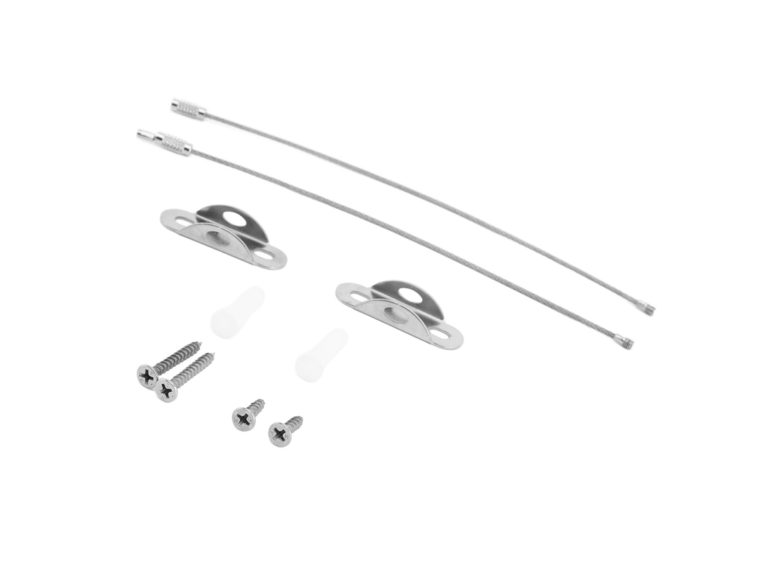 Laxiscreed Ancoras Ajustáveis Anti-tombo Em Aço Inox Para Fixação Segura De Móveis