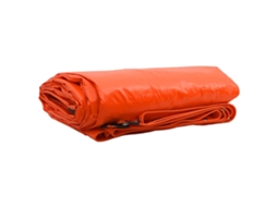 Vidaxl Lona 650g / M² Laranja 3 X 6 M Lona Com Revestimento Em Pvc