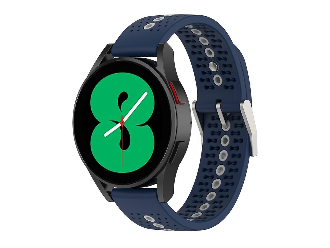 Pulseira De Silicone Respirável Bicolor De 41 Mm Para Samsung Galaxy Watch 3