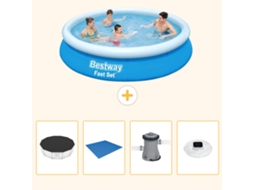 Bestway Piscina Bestway Fast Set Redonda - 366x76 Cm - 5-peças S74