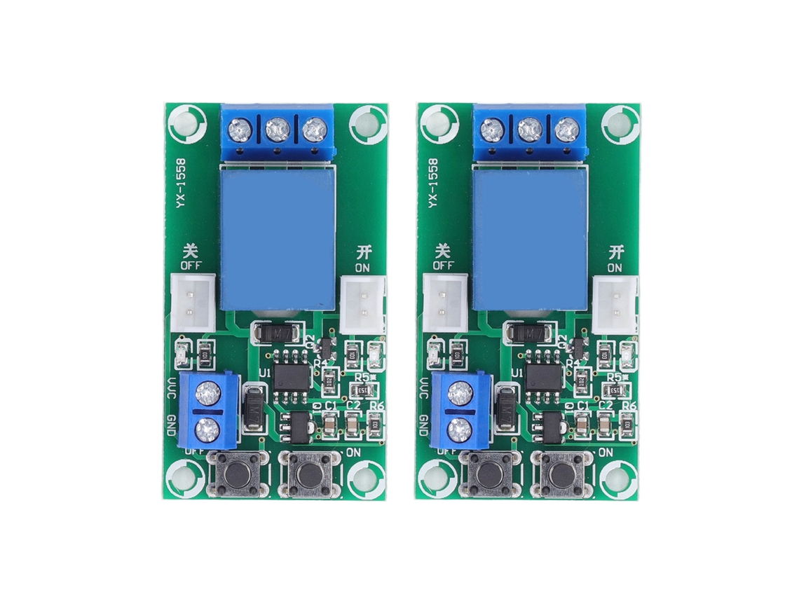 Laxiscreed Módulo Relé De 12v De Canal Único Com Autolock E Controle Por Interruptor