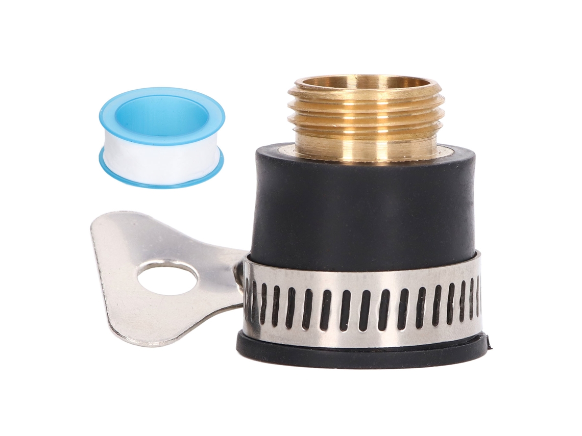 Conector Adaptador Universal Para Grifo De Cocina Jardín Manguera Rápido 1/2 Polegada
