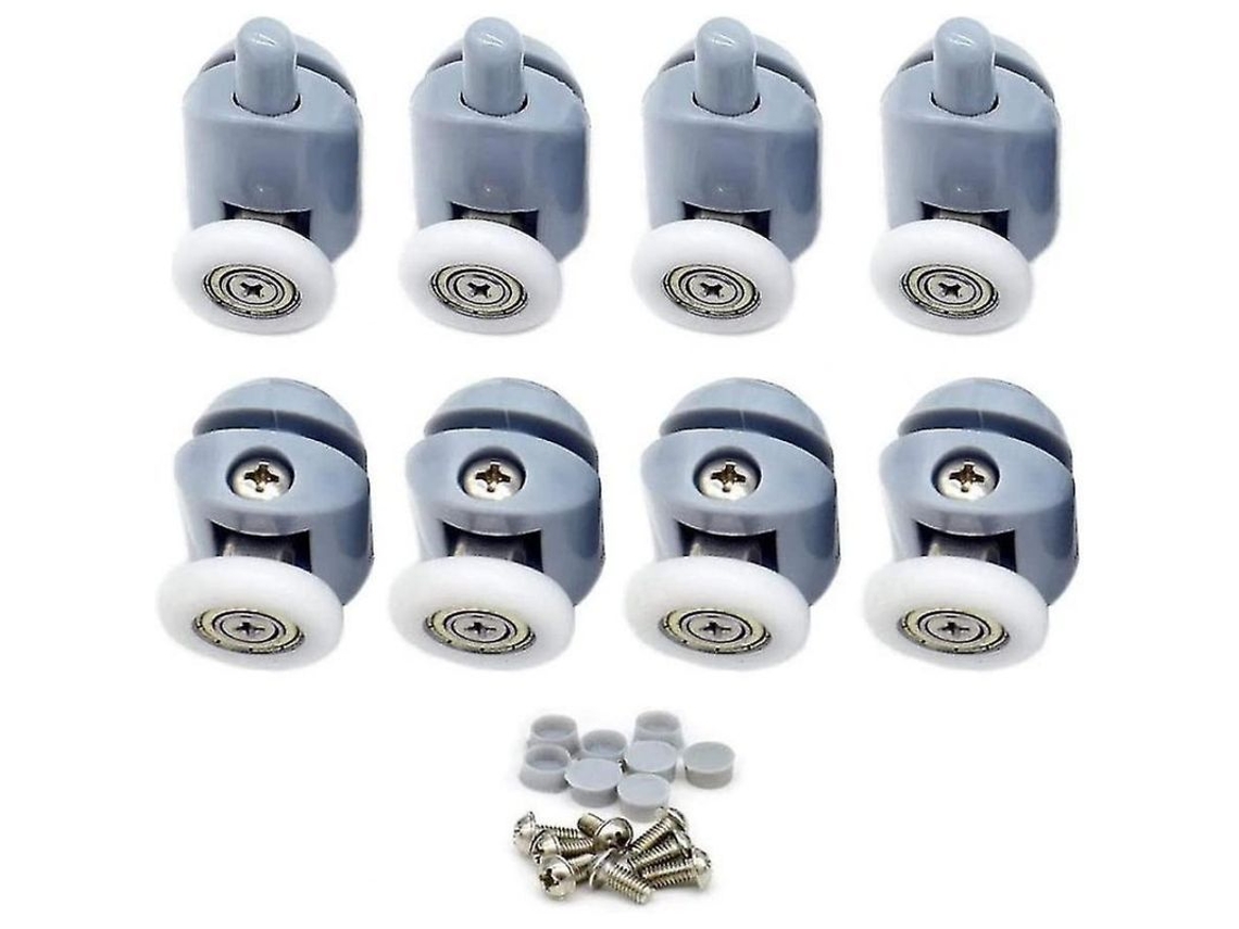 2026-rodas Para Porta De Ducha 8 Peças Rodas Deslizantes Para Enclosure De Banho 23mm Diâmetro