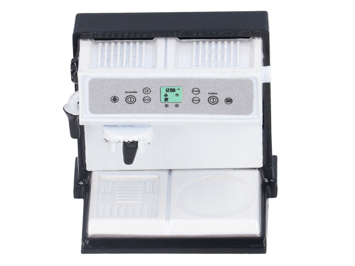Ats brinquedo Cafeteira Mini Simulação Móvel Acessórios Casa Boneca Cozinha Brincar Fingir Crianças