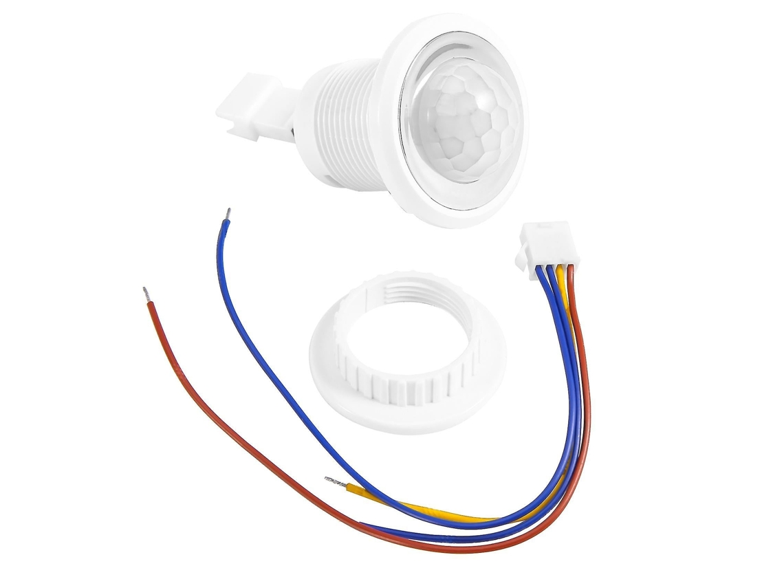Lurelia Lâmpada Led Com Sensor De Movimento Pir, 1 Peça, 100 W, Branco, 220 V, Baixo Consumo