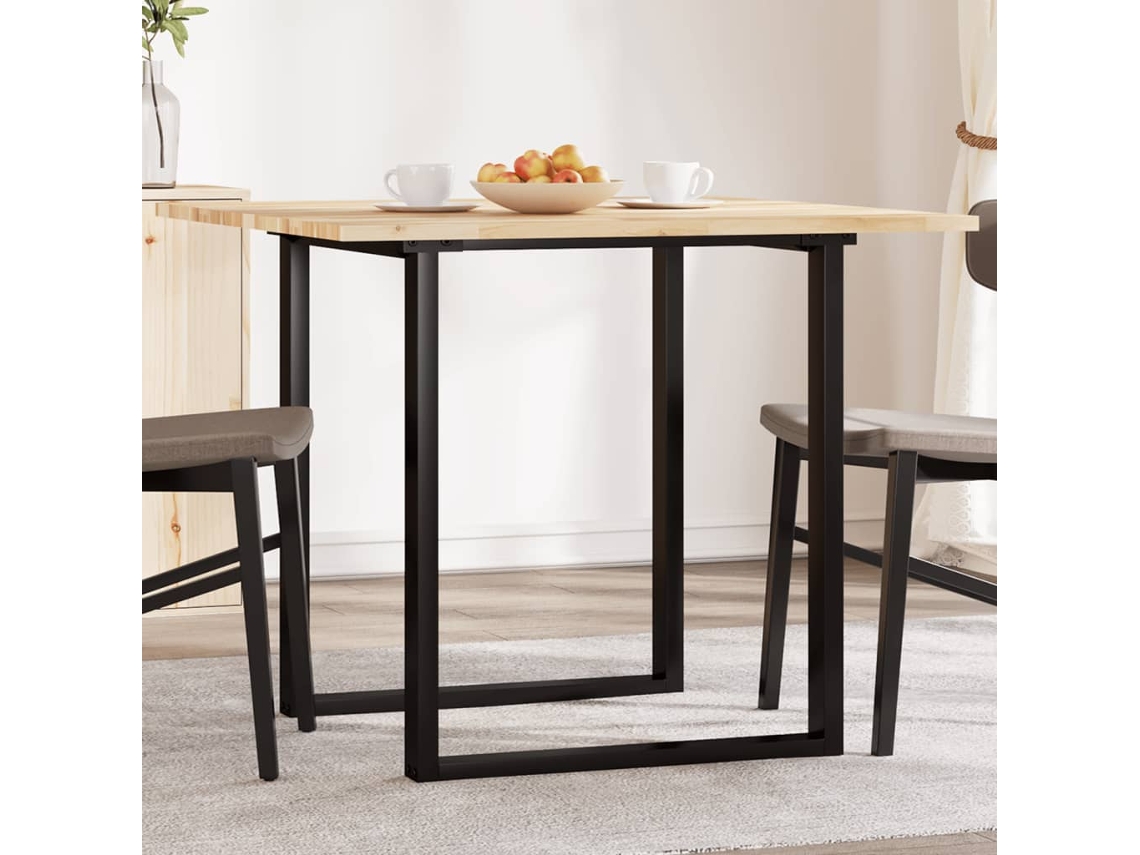 Vidaxl Tampo De Mesa Quadrado 90x90x2 Cm Madeira De Acácia Maciça