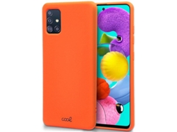 Capa para Samsung Galaxy A51 COOL Cover Laranja