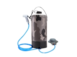 Saco de Chuveiro Camping 10l Portátil Pvc