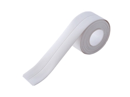1 Rolo (branco) De Fita De Vedação Autoadesiva Em Pvc Para Juntas, De Decorativa À Prova D'água (320*3,8cm)