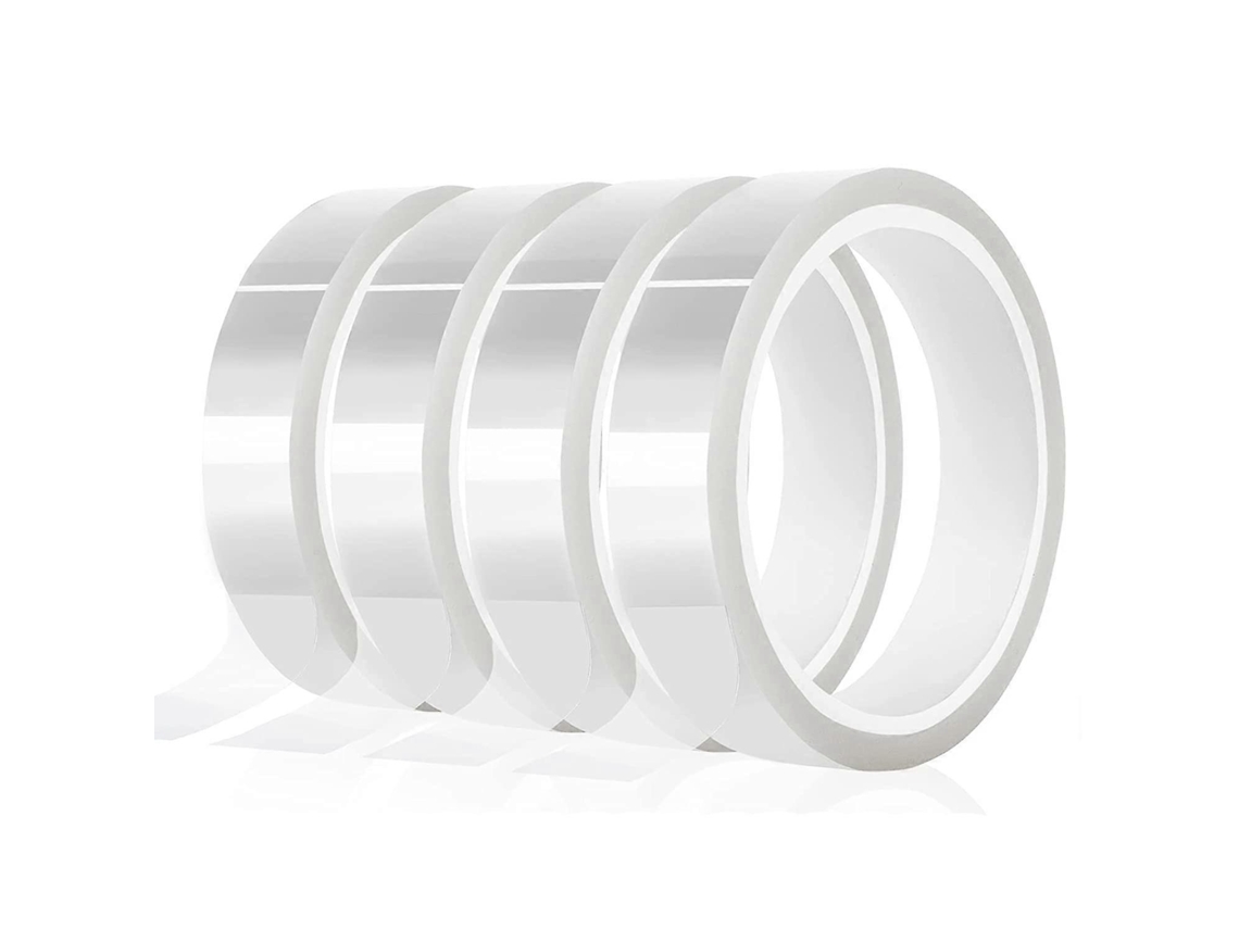 4 Cintas de Calor, Transparente, 20mmx33m, Resistente, S/MARCA