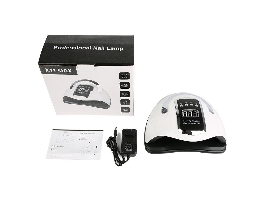 Lâmpada De Unhas Inteligente Portátil Sun X11 Max (66 Leds)