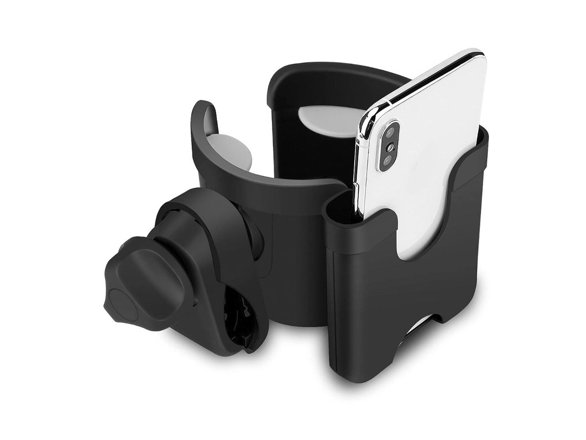 Porta copos Universal para Bicicleta, para Bicicletas, Carrinhos de Bebê, Andadores, Scooters e Cadeiras de Rodas AQUAFORGE