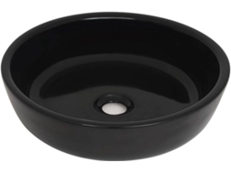 Basin, Basins Vidaxl Preto Cerâmica (n/a)
