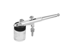 Conjunto De Aerógrafo Profesional T134 Para Modelismo Y Pintura Artística Com Adaptador G1/8, Chave E 2 Vasos De Fluido