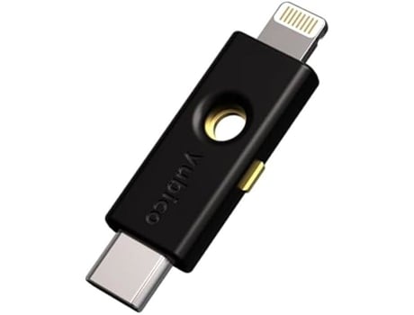 Yubikey Yubico 5ci Fips Cor Preto Segurança Avançada Autenticação Multifatores