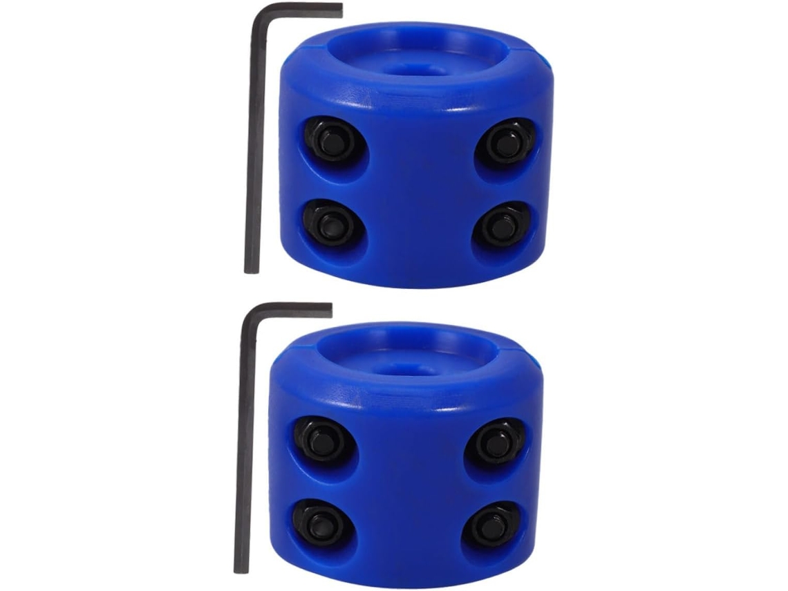 Conjunto De 2 Batentes De Borracha Para Cabo De Guincho Para Quadriciclos, Utvs E Suvs Com Chave Interna.