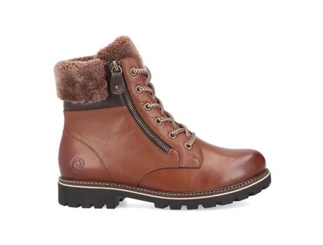 Botins de Mulher REMONTE Salto Quadrado Cadarços Pele Multicor (40)