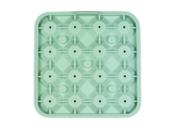 Formas De Gelo Em Formato De Diamante Pequeno Com Tampa, De Silicone, Empilháveis, Ideais Para Uísque E Cocktails. Verde Hexinyigjly