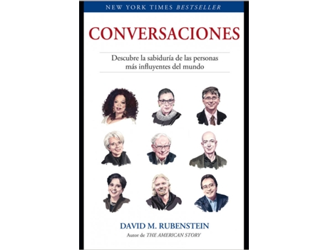 Livro Conversaciones de David M. Rubenstein (Espanhol)