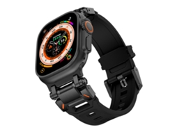 Bracelete universal para Apple Watch 42/44/45/49mm XIAOMOYU, preto