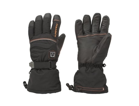 Luvas Unissexo ALPENHEAT Grossas Aquecidas Preto (S)