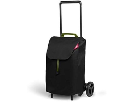Carrinho de Compras Dobrável GIMI Easy Compact 40 Litros Preto Liga