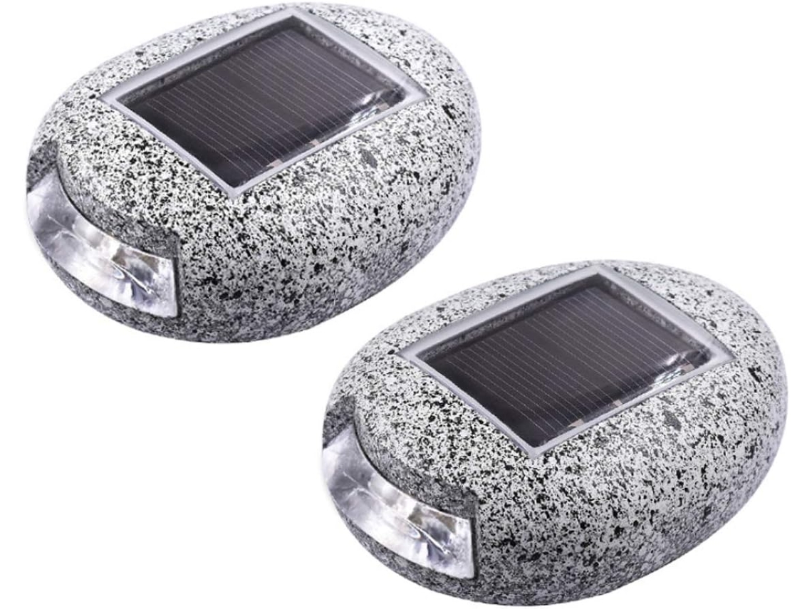 Luzes Solares de Pedra para Jardim Luzes de Pedra de Pedra Led Luz Solar À Prova D'Água para Pátio Lâmpada de Gramado para Pátio Calçada para Carros