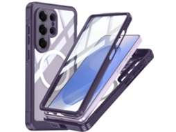 Capa Robusta Para Samsung Galaxy S26plus Proteção 360, À Prova De Choque, Poeira Roxo Panoona