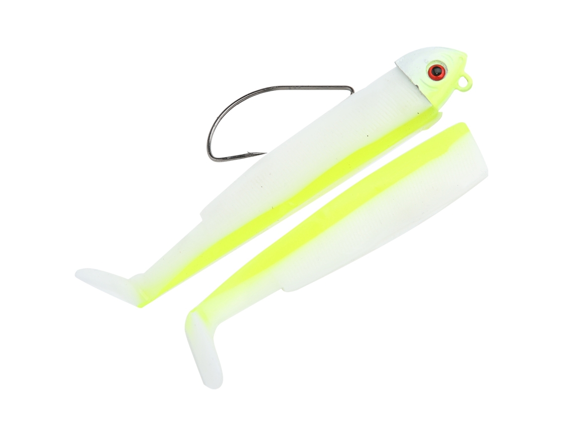 Isca Minnow Soft Simulação Peixe 2pcs