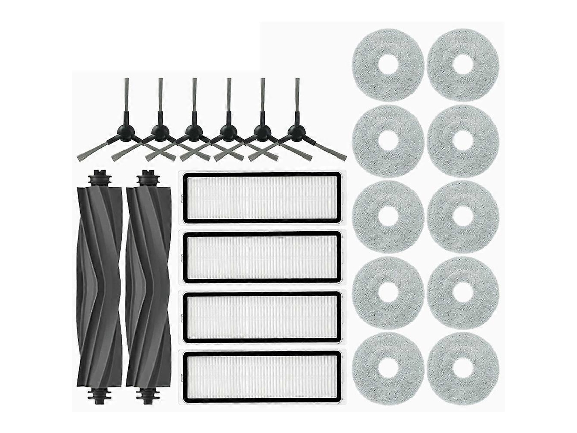 Peças E Acessórios Para Dreame L10s Pro Gen 2 / Rll42sda: Escova Lateral Principal, Filtro Hepa, Pano De Limpeza.
