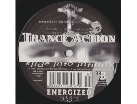 Vinil Slide Into Infinity Energized Records