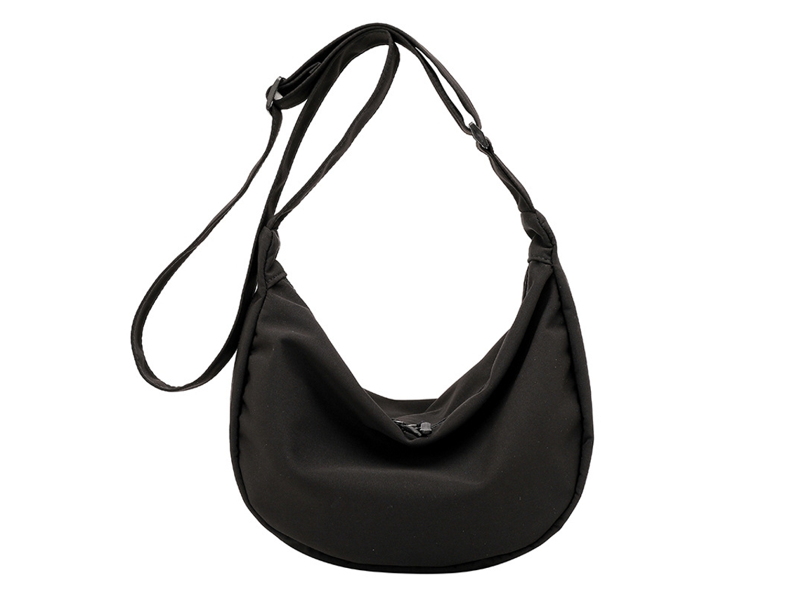 Bolsa de ombro feminina compatível com nylon impermeável transversal AQUAFORGE