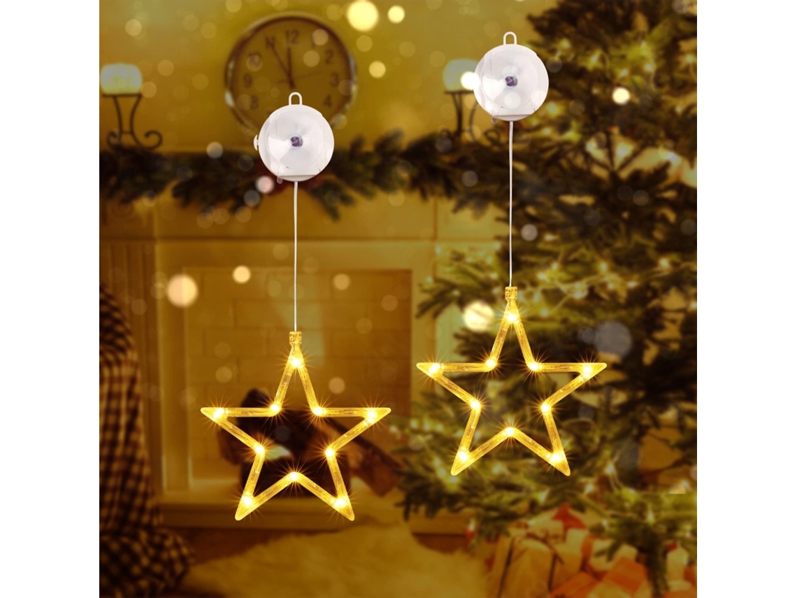 Luzes Led De Estrela De Natal*