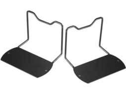 Conjunto de 2 clipes antiderrapantes para colchão, suporte ajustável em ferro para camas de madeira e metal.