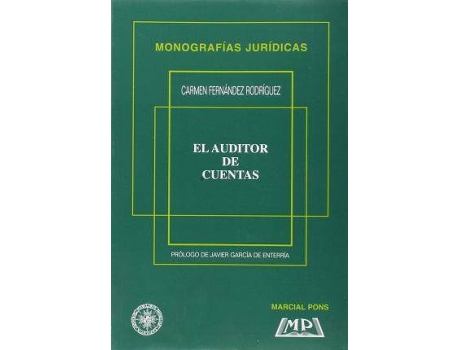 Livro El auditor de cuentas de Carmen Fernandez Rodriguez (Espanhol)